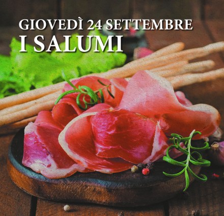 salumi 24 settembre